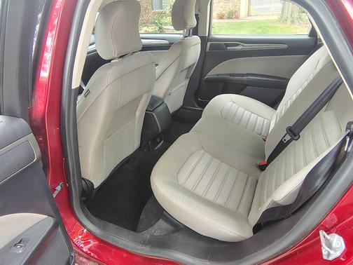 Red 2019 Ford Fusion S