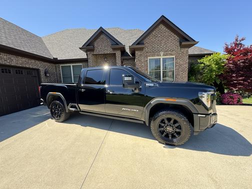 Black 2025 GMC Sierra 2500 AT4