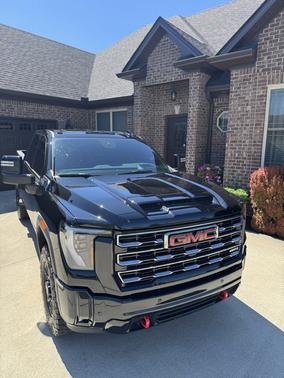 Black 2025 GMC Sierra 2500 AT4