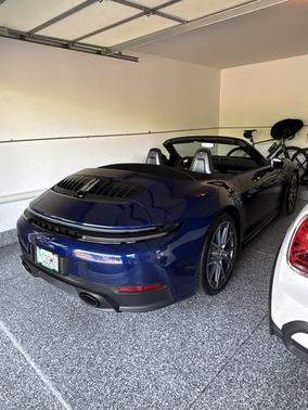 Blue 2025 Porsche 911 911 Carrera T Cabriolet