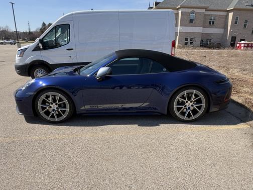 Blue 2025 Porsche 911 911 Carrera T Cabriolet