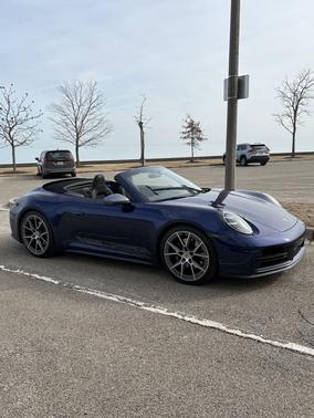 Blue 2025 Porsche 911 911 Carrera T Cabriolet