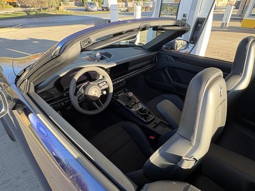 Blue 2025 Porsche 911 911 Carrera T Cabriolet