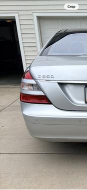 Silver 2007 Mercedes-Benz S-Class S 550