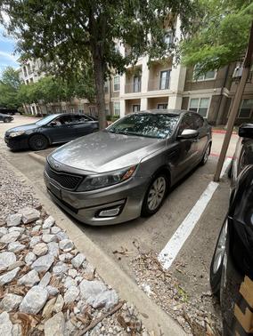 Gray 2015 Kia Optima LX