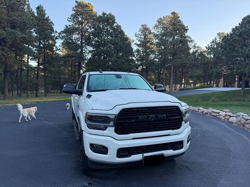 White 2019 RAM 2500 Laramie