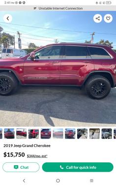 Black 2019 Jeep Grand Cherokee Limited
