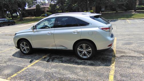 Silver 2015 Lexus RX 350 F Sport