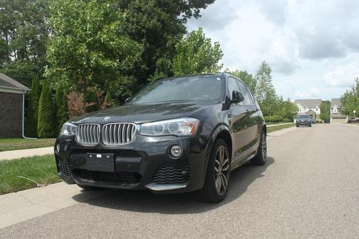 Black 2016 BMW X3 xDrive35i