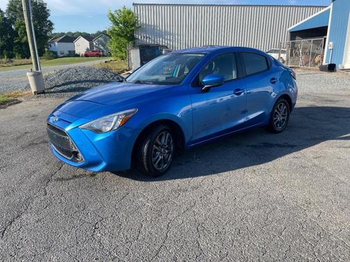 Blue 2019 Toyota Yaris Sedan L
