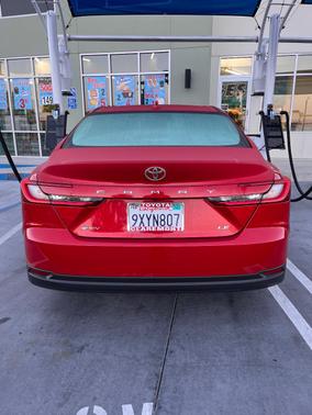 Red 2026 Toyota Camry LE