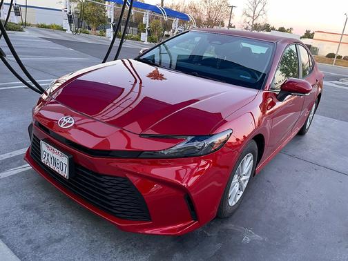 Red 2026 Toyota Camry LE