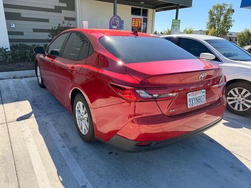 Red 2026 Toyota Camry LE