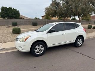 White 2013 Nissan Rogue S