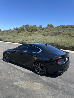 Black 2021 Lexus IS 350 F Sport