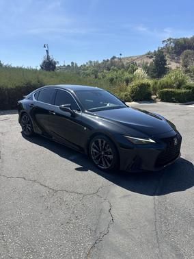 Black 2021 Lexus IS 350 F Sport