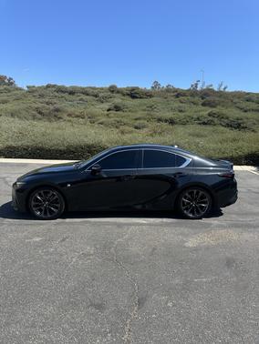 Black 2021 Lexus IS 350 F Sport
