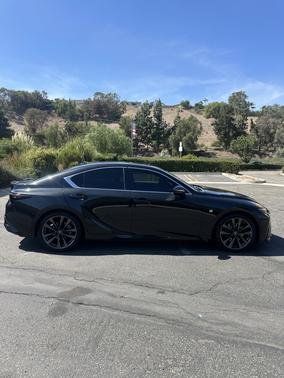 Black 2021 Lexus IS 350 F Sport