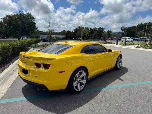 Yellow 2013 Chevrolet Camaro ZL1
