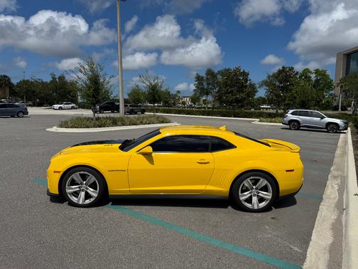 Yellow 2013 Chevrolet Camaro ZL1