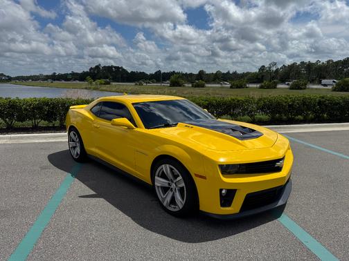 Yellow 2013 Chevrolet Camaro ZL1