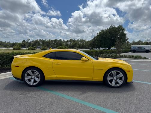 Yellow 2013 Chevrolet Camaro ZL1