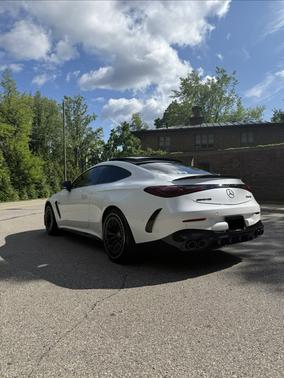 White 2025 Mercedes-Benz AMG CLE 53 4MATIC+