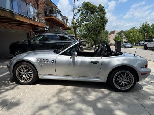 Silver 2001 BMW Z3 3.0i Roadster
