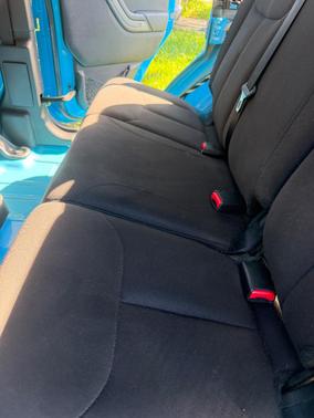 Blue 2017 Jeep Wrangler Unlimited Sport