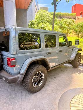 Gray 2024 Jeep Wrangler 4xe Rubicon X