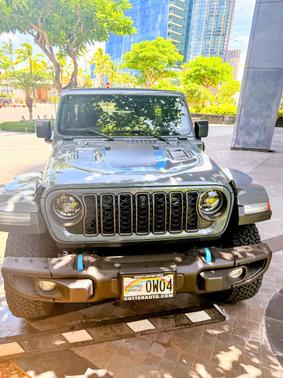 Gray 2024 Jeep Wrangler 4xe Rubicon X
