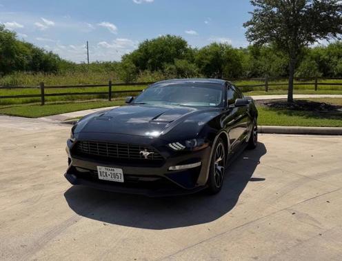 Black 2020 Ford Mustang EcoBoost Premium