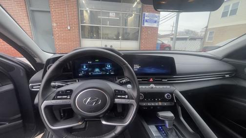 Gray 2023 Hyundai ELANTRA SEL