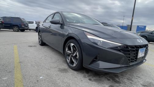 Gray 2023 Hyundai ELANTRA SEL