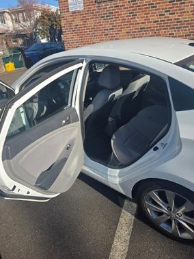 White 2016 Hyundai Accent SE