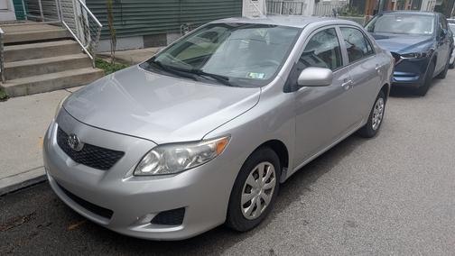 Silver 2010 Toyota Corolla LE