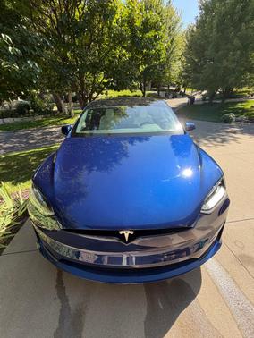 Blue 2023 Tesla Model X Standard Range