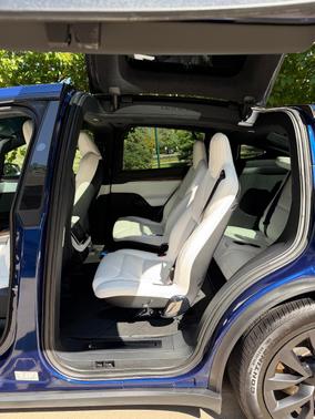 Blue 2023 Tesla Model X Standard Range
