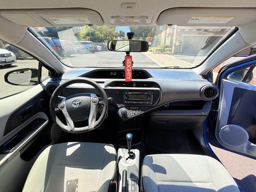 Blue 2012 Toyota Prius c One