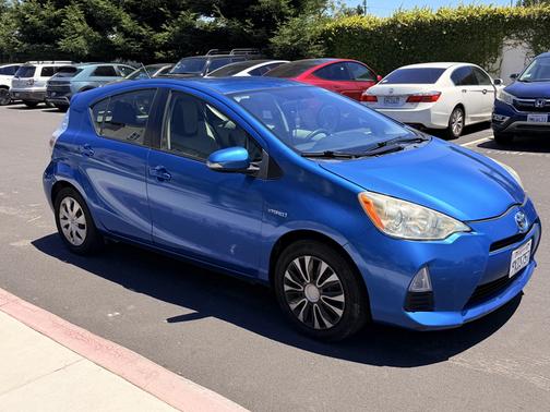 Blue 2012 Toyota Prius c One