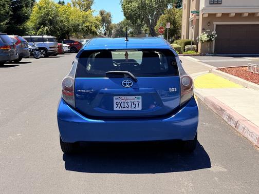 Blue 2012 Toyota Prius c One