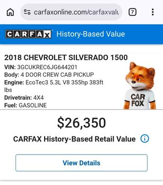 White 2018 Chevrolet Silverado 1500 2LT