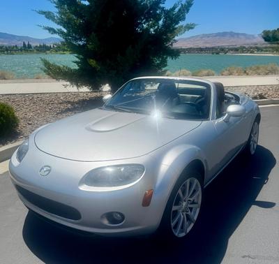 Silver 2008 Mazda MX-5 Miata Touring Hardtop Convertible