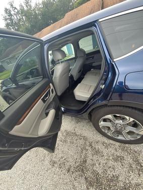 Blue 2017 Honda CR-V EX-L