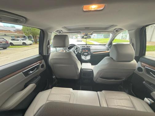 Blue 2017 Honda CR-V EX-L
