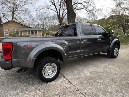 Gray 2020 Ford F-450 Platinum