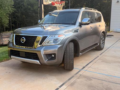 Silver 2017 Nissan Armada SL