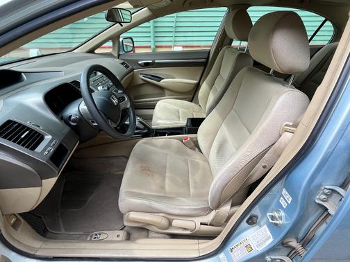 Blue 2007 Honda Civic Hybrid Base
