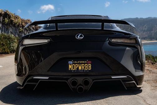 Black 2018 Lexus LC 500 Base