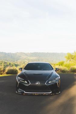 Black 2018 Lexus LC 500 Base